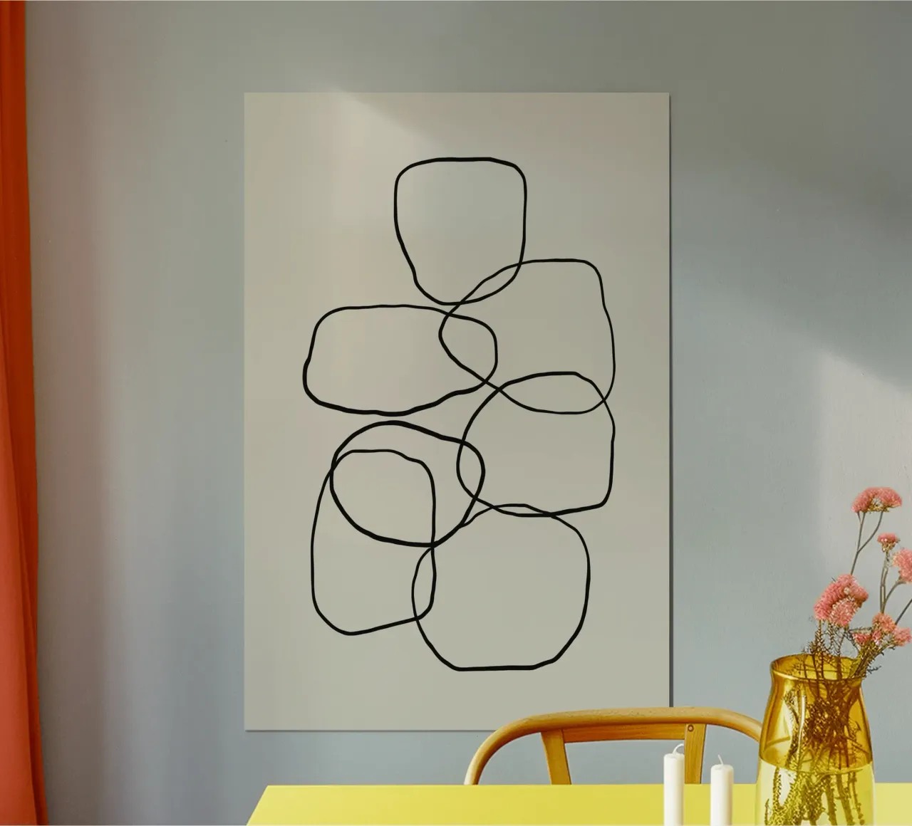 Echo Lines No 17 poster by treechild