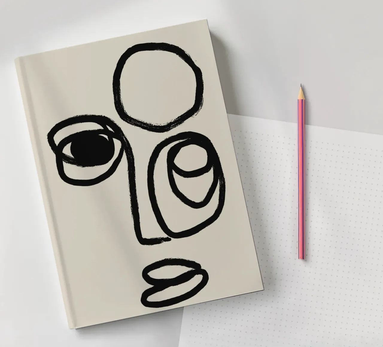 Echo Lines No 18 notebook by treechild