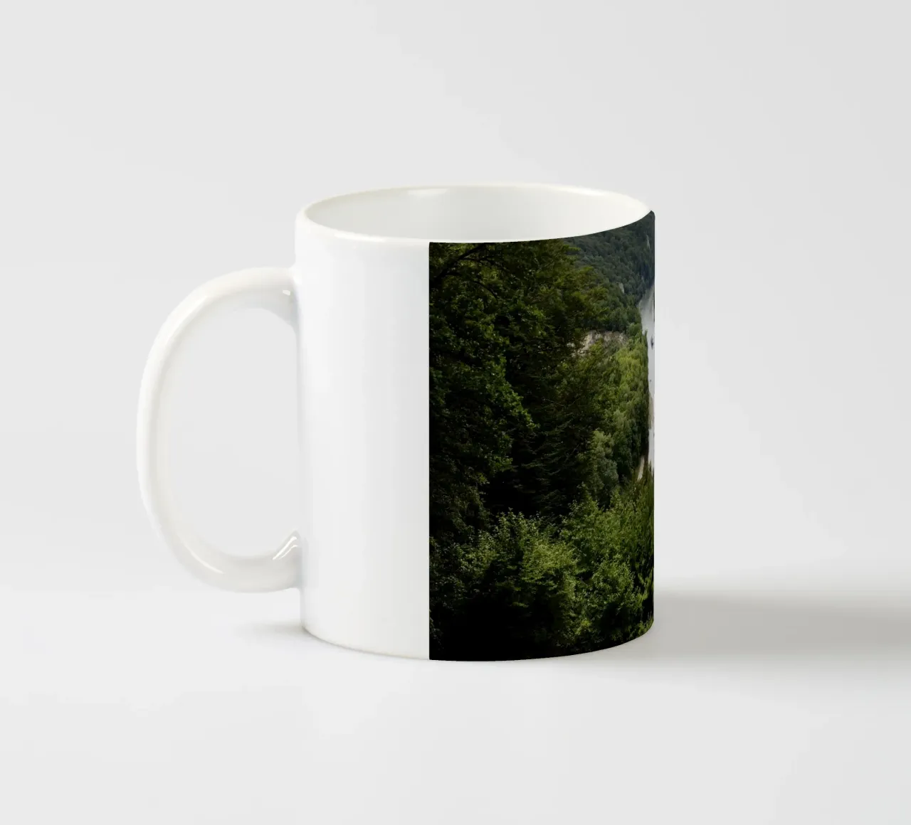 Kelheim, passaggio del Danubio tazza in ceramica da Simon Koy