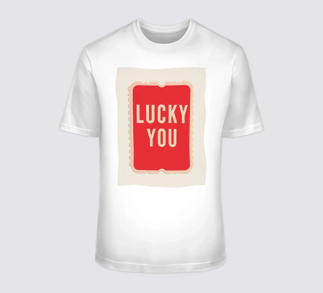 Lucky You - Biglietto dal design audace t-shirt da DaarbyN