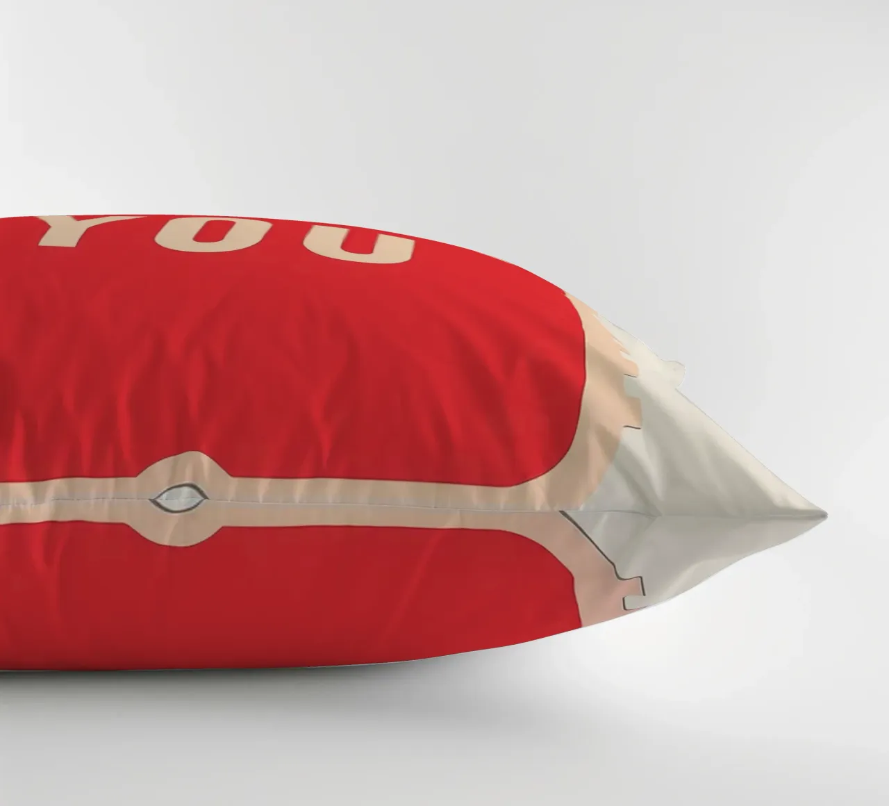 Lucky You - Biglietto dal design audace cuscino da DaarbyN