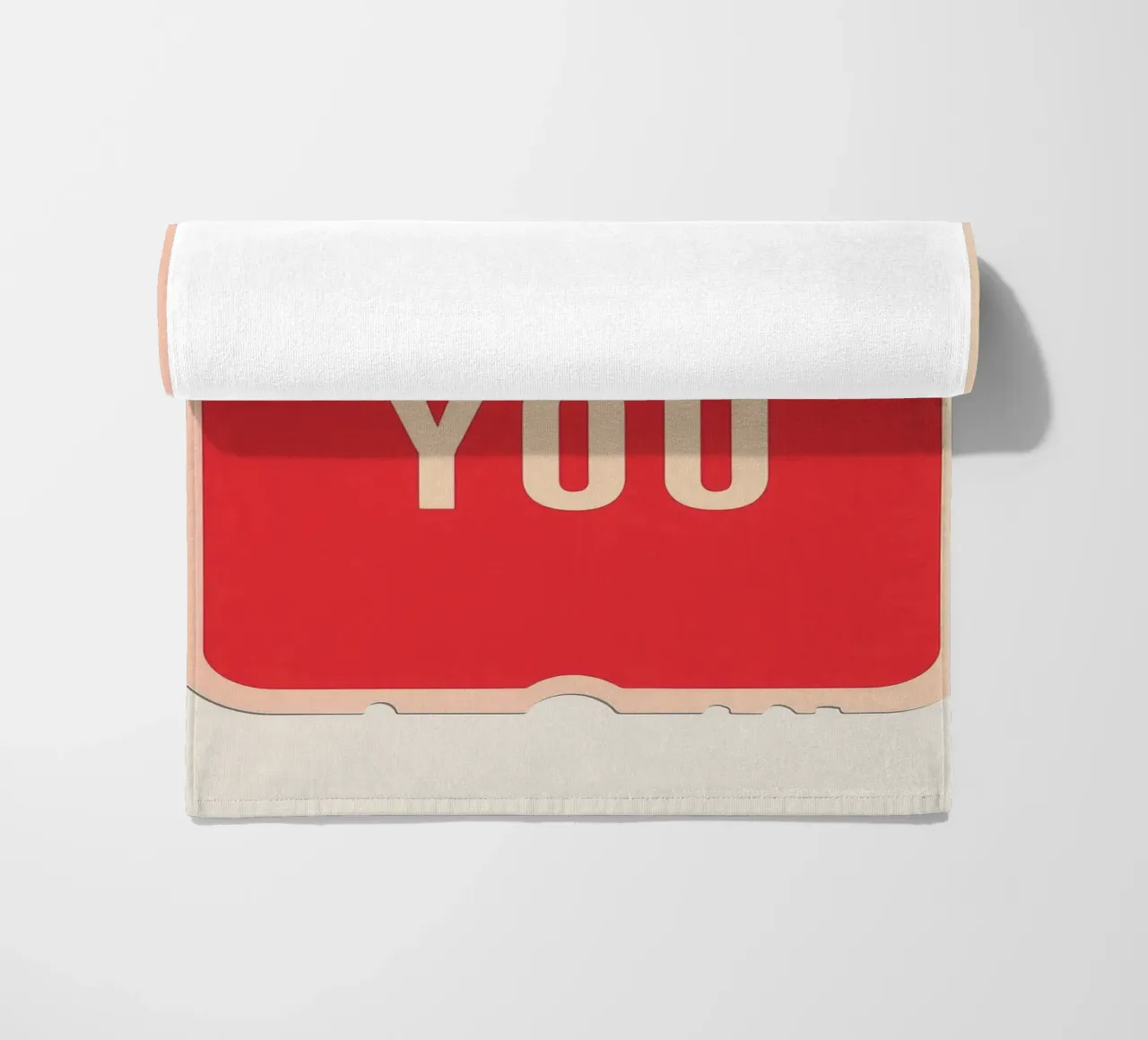 Lucky You - Biglietto dal design audace telo mare da DaarbyN