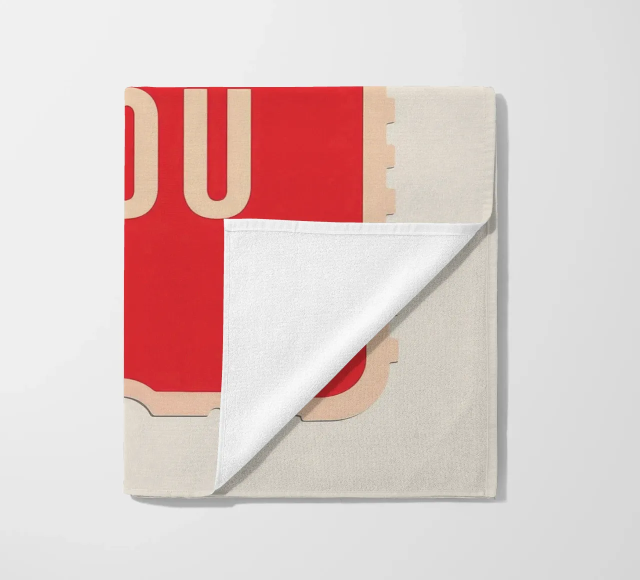 Lucky You - Biglietto dal design audace telo mare da DaarbyN