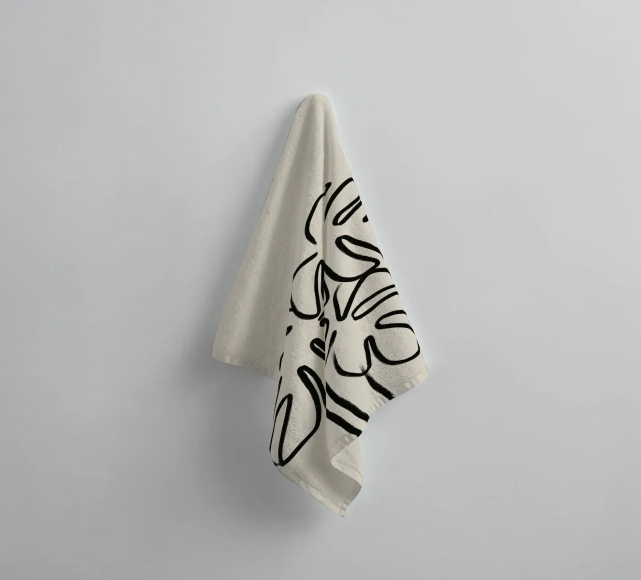 Echo Lines No 21 asciugamano da bagno da treechild