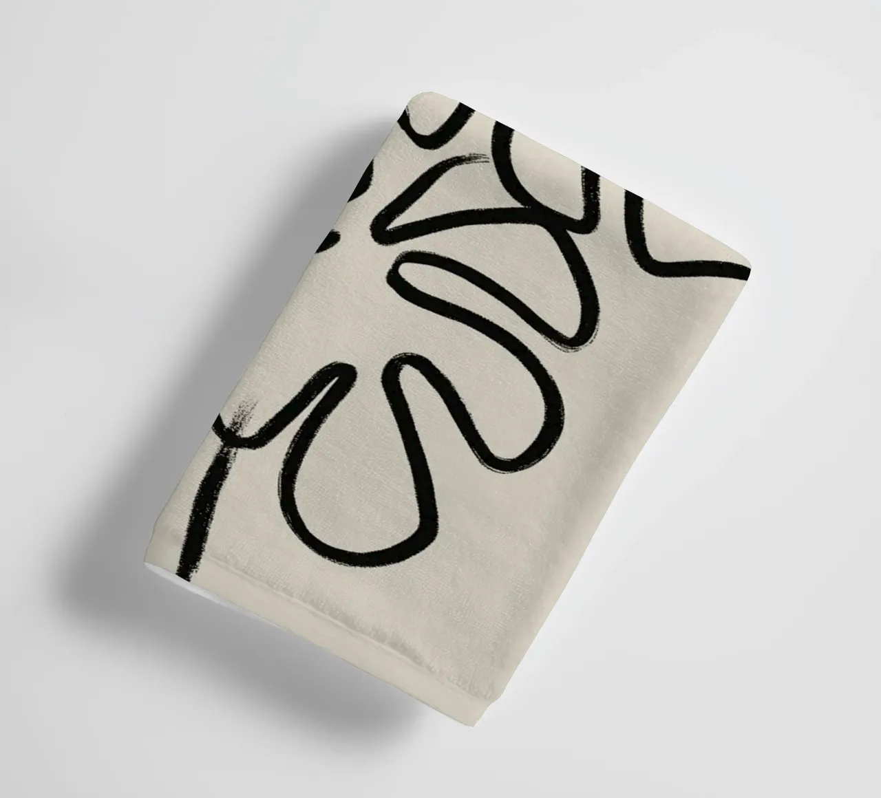 Echo Lines No 21 asciugamano da bagno da treechild