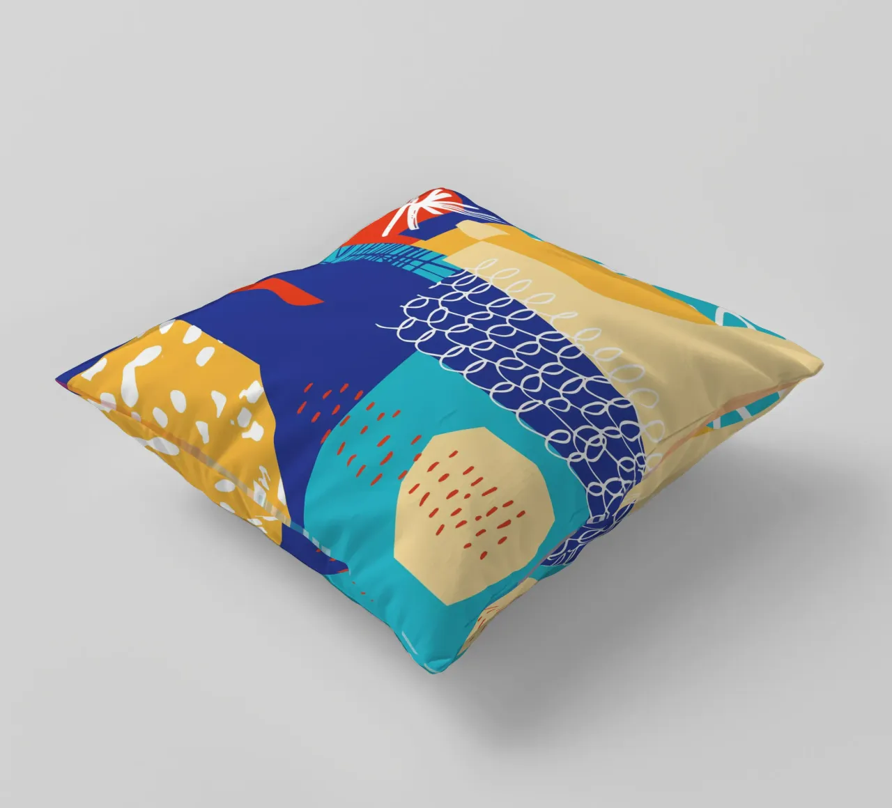 Forma e colore contemporanei cuscino da Kim Hubball Studio
