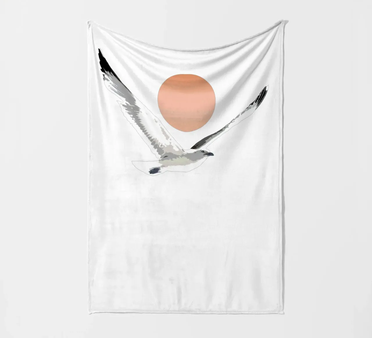 Möwe Fleecedecke von beamorello