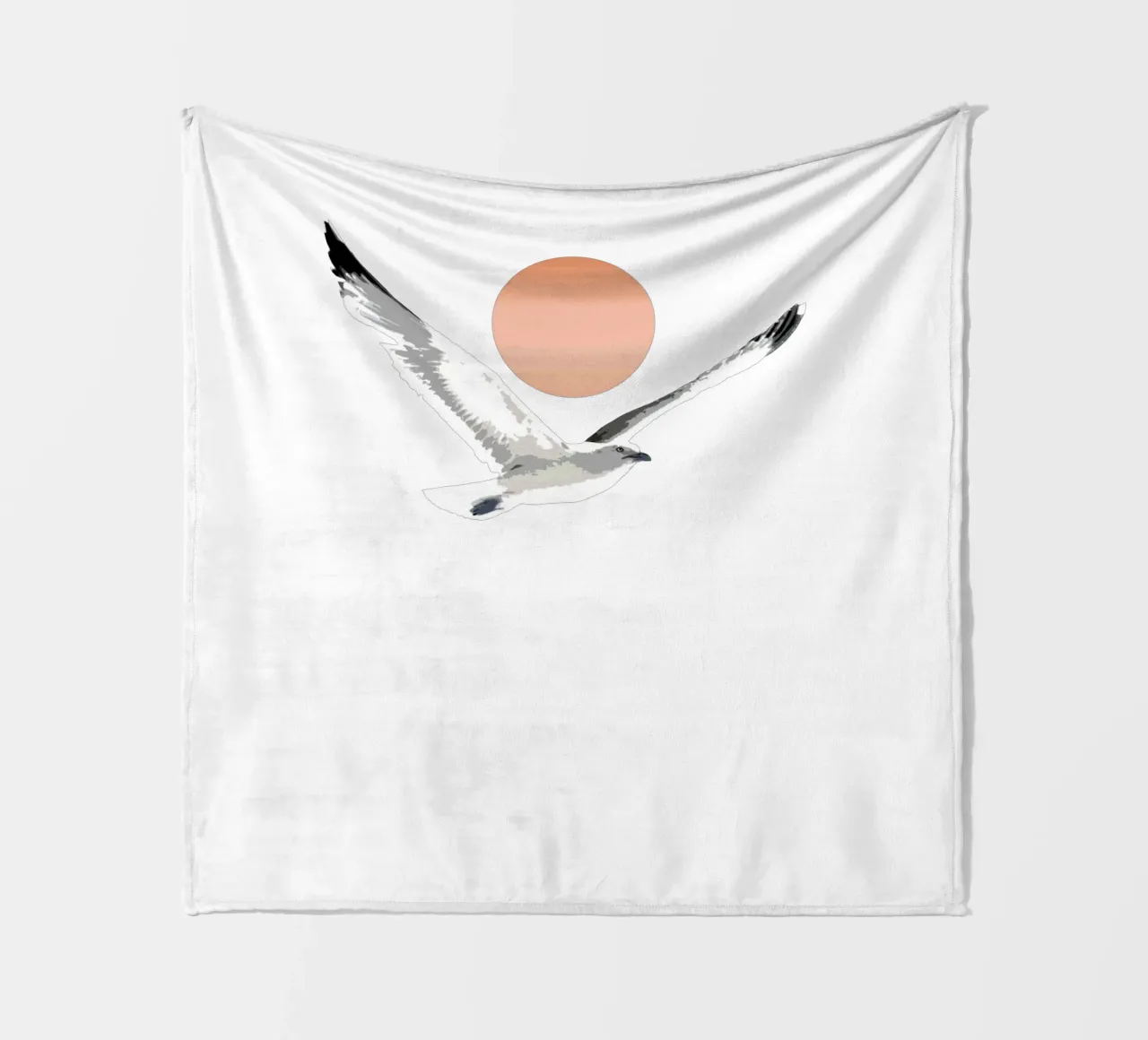 Möwe Fleecedecke von beamorello