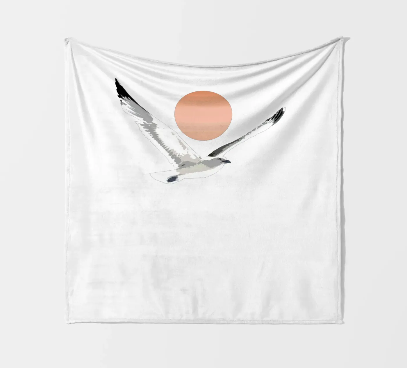Möwe Fleecedecke von beamorello