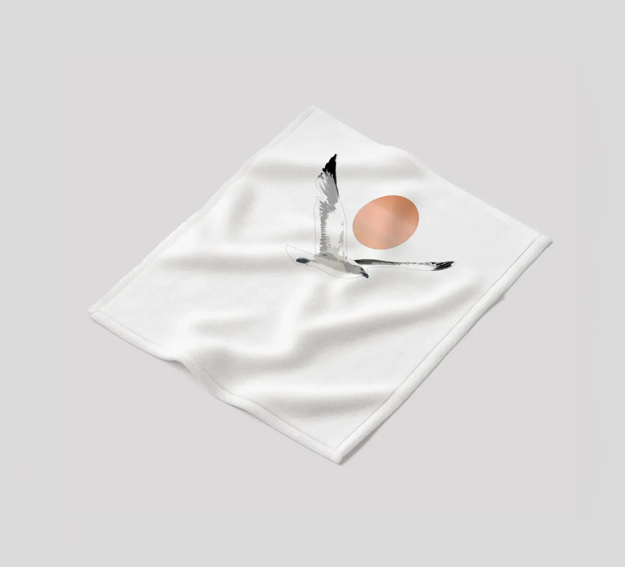 Möwe Fleecedecke von beamorello