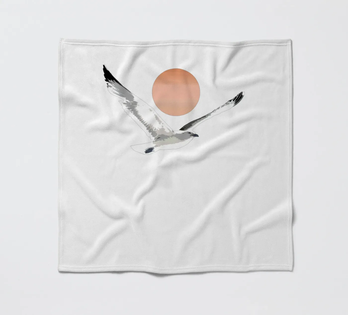 Möwe Fleecedecke von beamorello