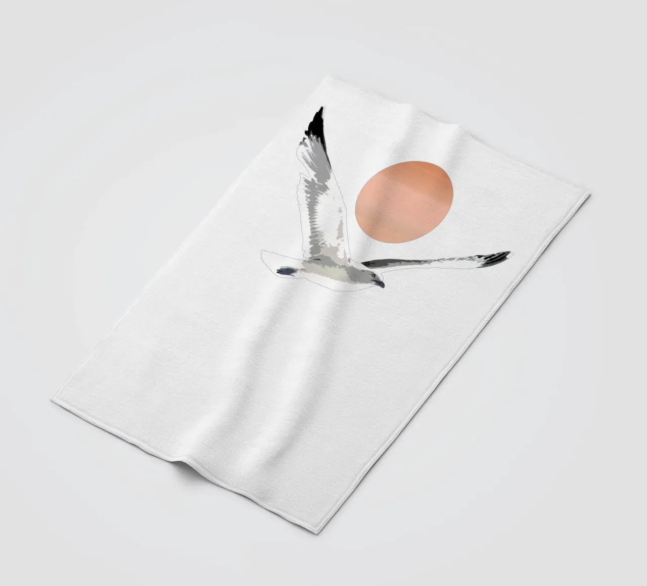 Möwe Fleecedecke von beamorello