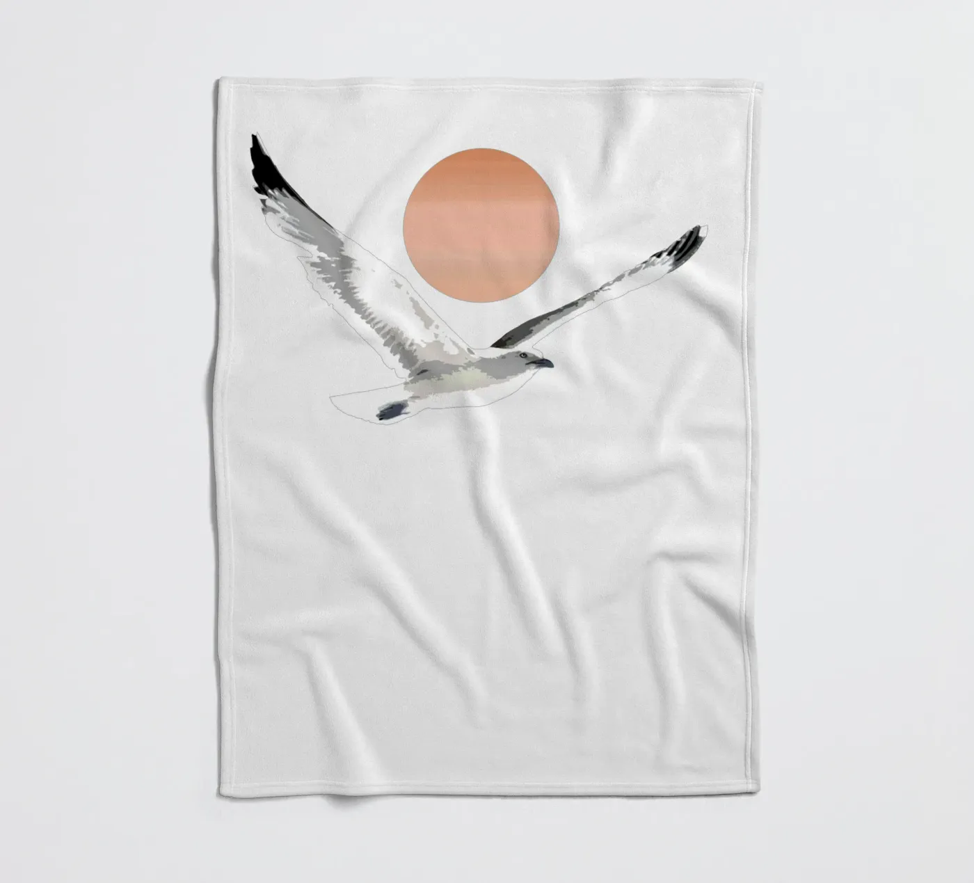 Möwe Fleecedecke von beamorello