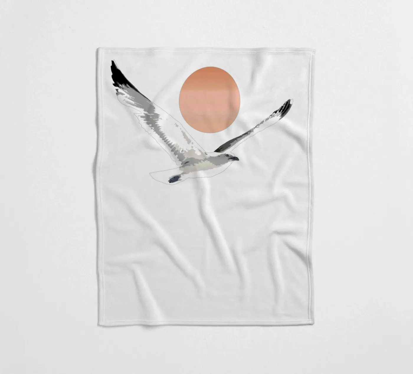 Möwe Fleecedecke von beamorello