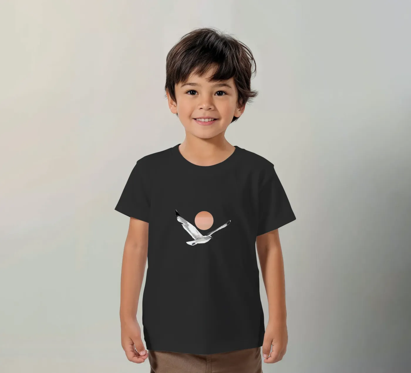 Seagull Kinder T-Shirt von beamorello