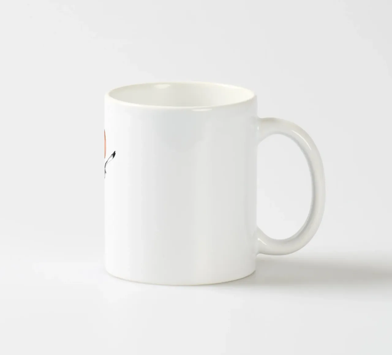 Gabbiano tazza in ceramica da beamorello