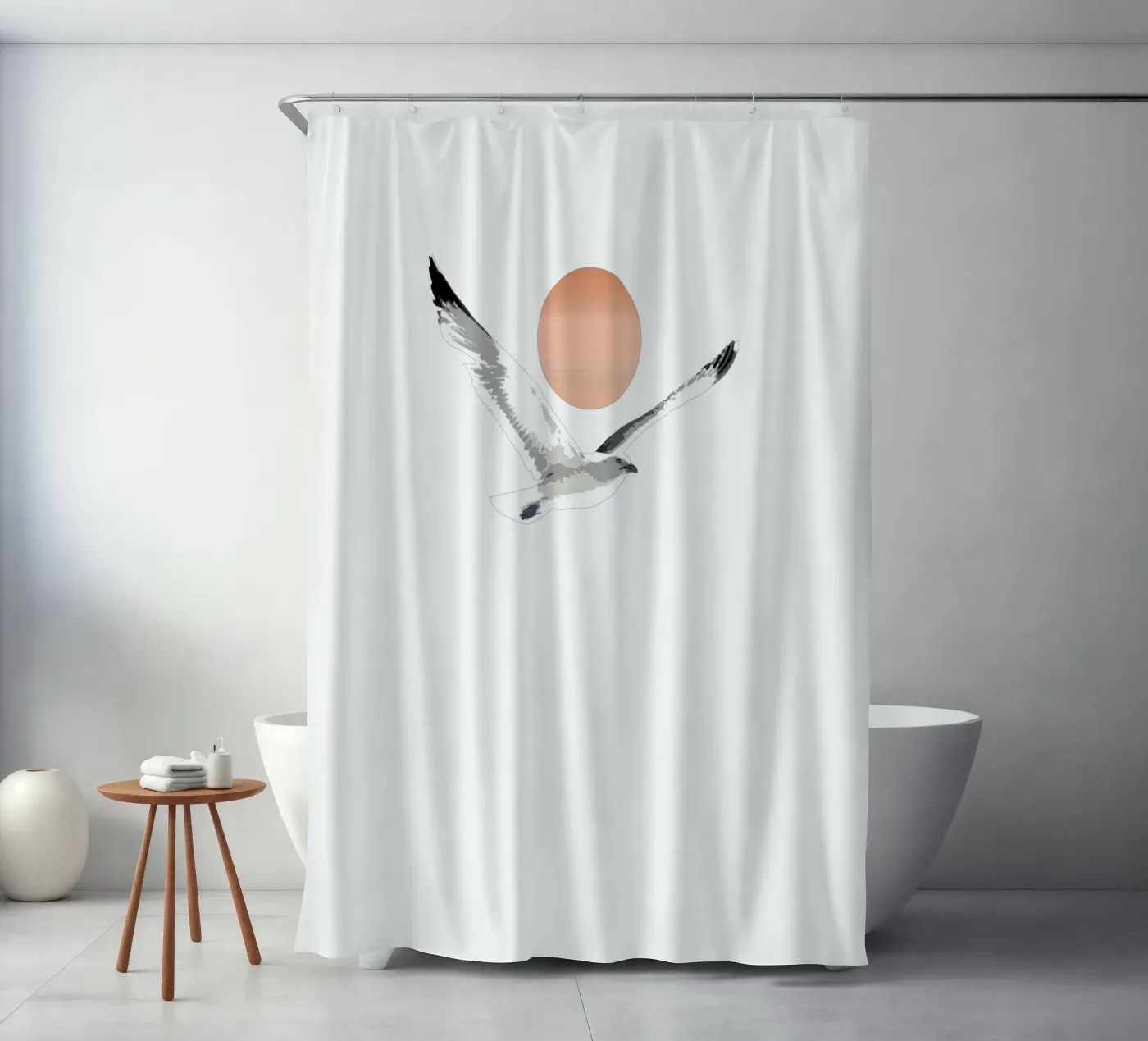 Seagull Duschvorhang von beamorello