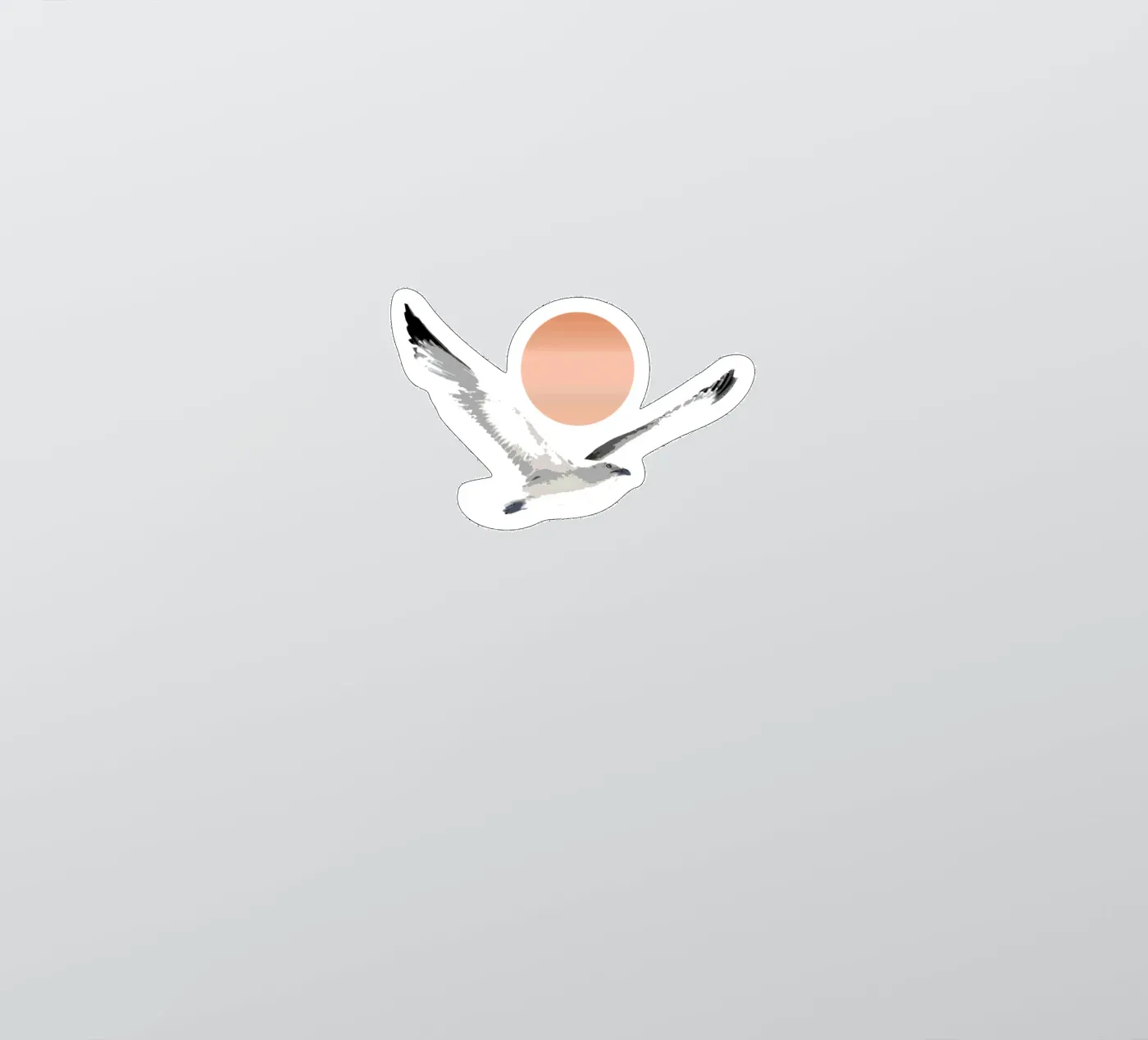 Möwe Sticker von beamorello