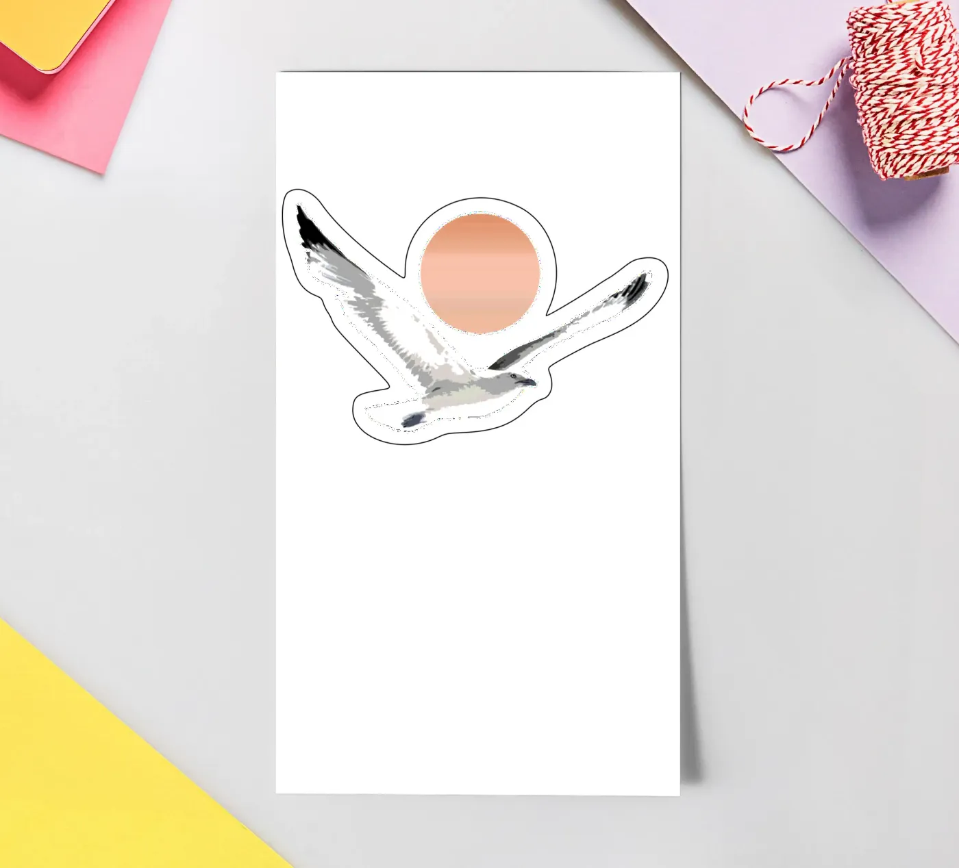 Seagull sticker sheet by beamorello