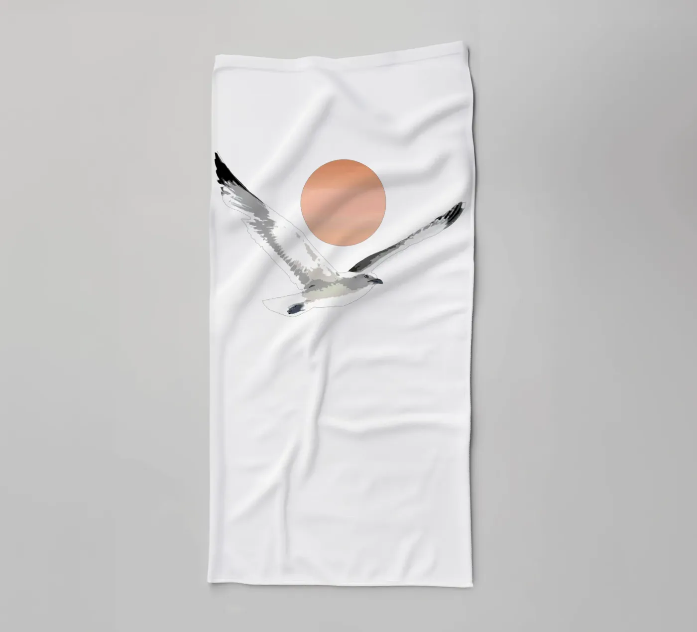 Seagull towel by beamorello