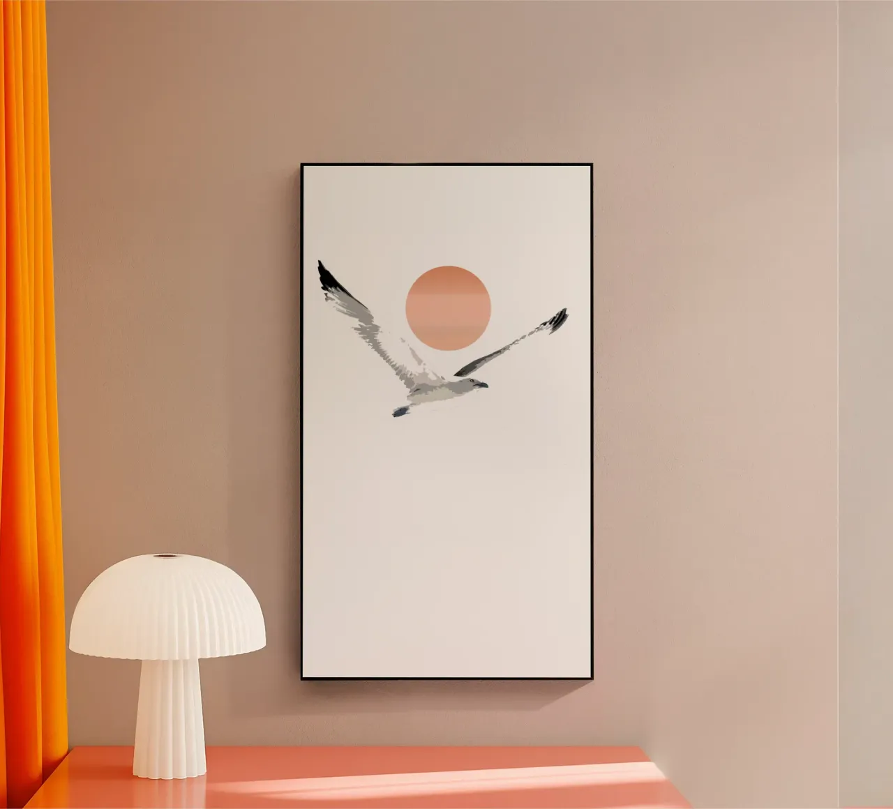 Gabbiano plexiglass da beamorello