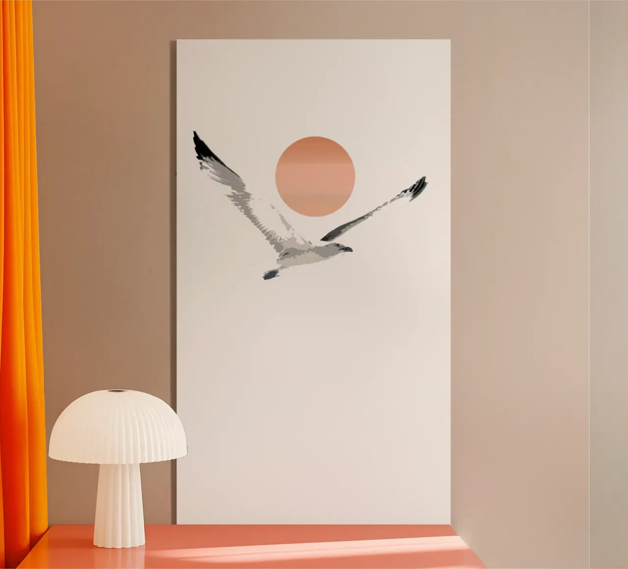 Gabbiano plexiglass da beamorello