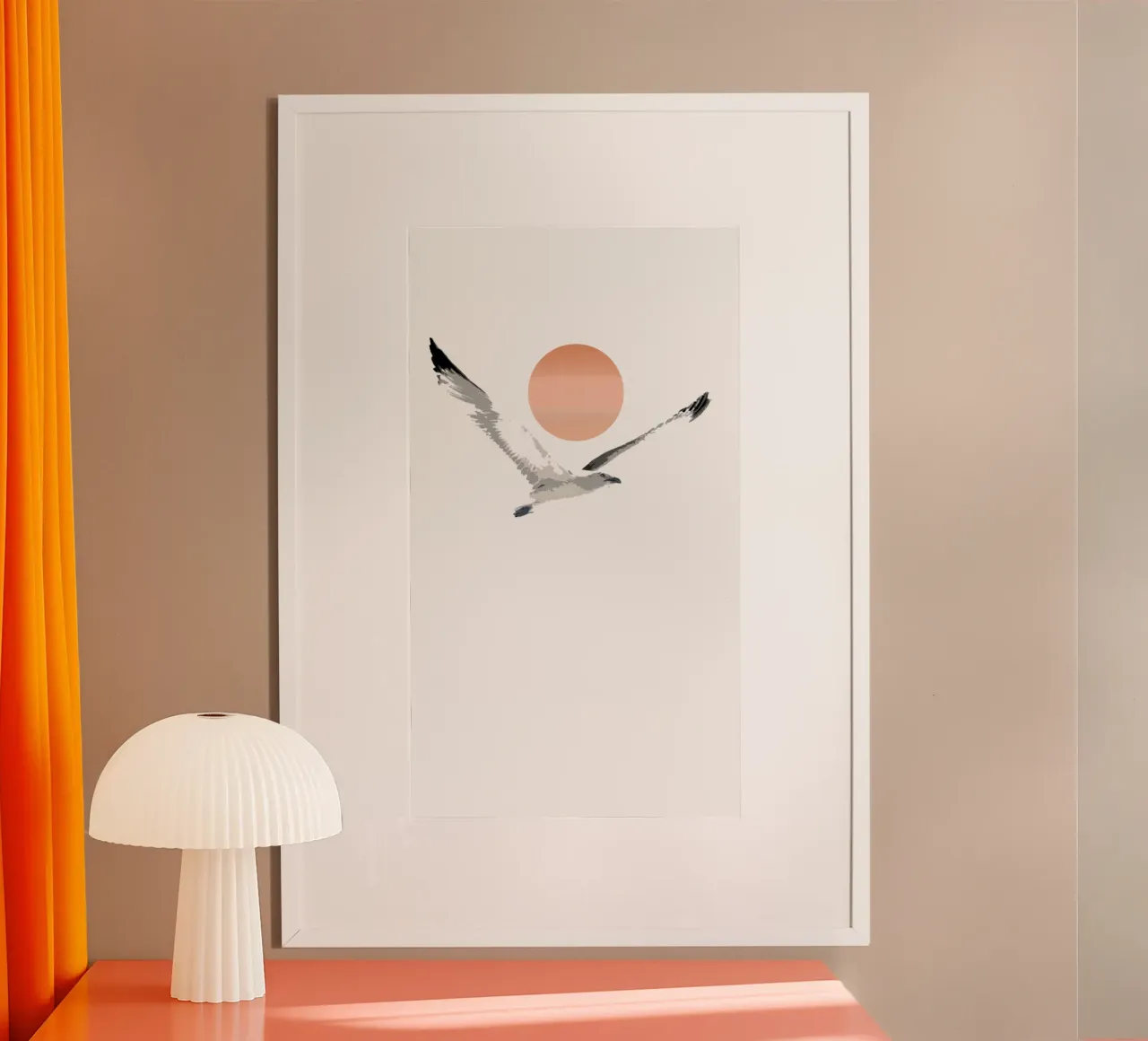 Möwe Poster von beamorello