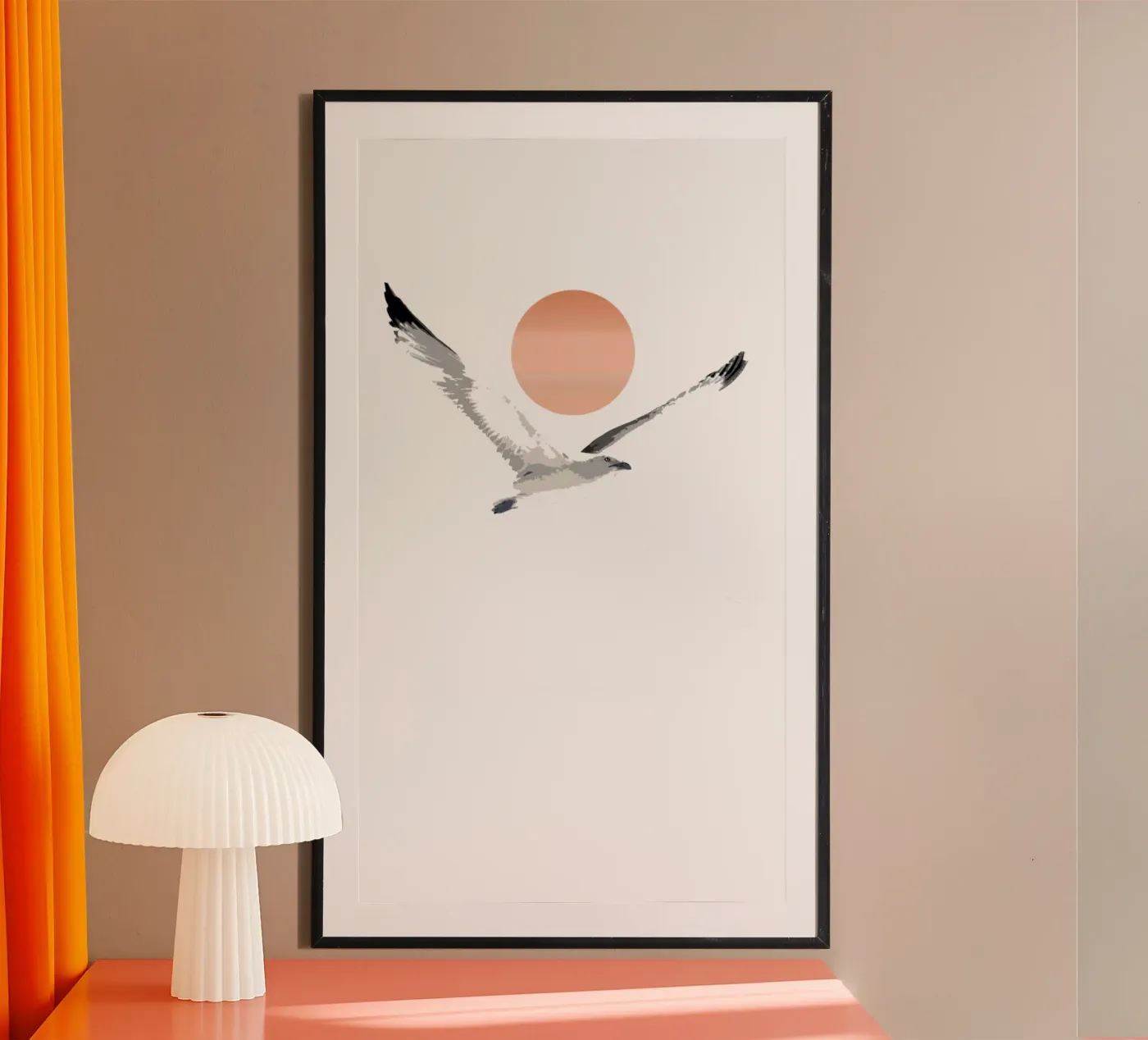 Seagull poster da beamorello