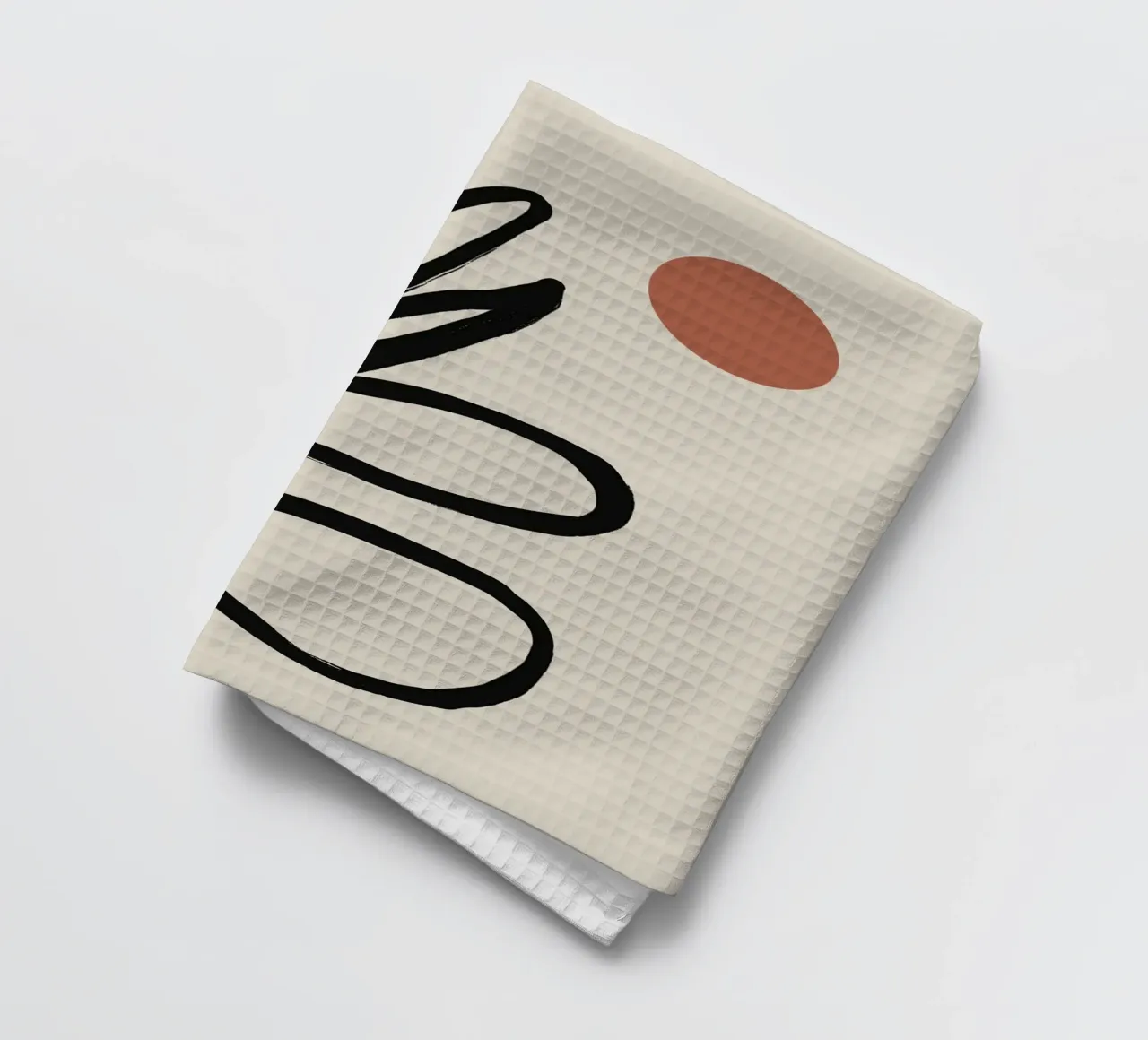 Echo Lines No 24 canovaccio da cucina da treechild