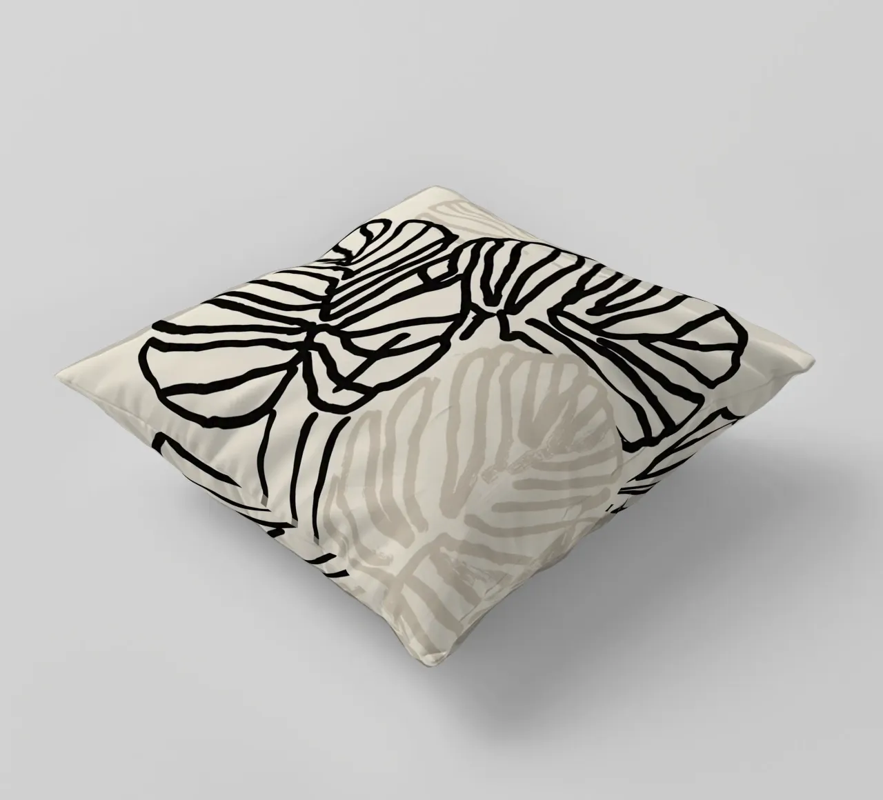 Echo Lines No 25 cuscino da treechild