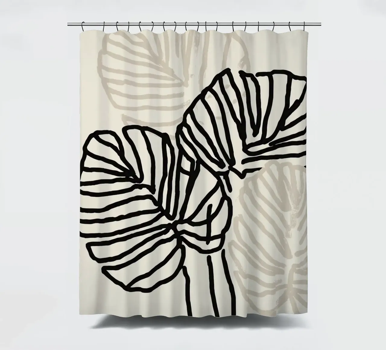 Echo Lines No 25 tenda da doccia da treechild
