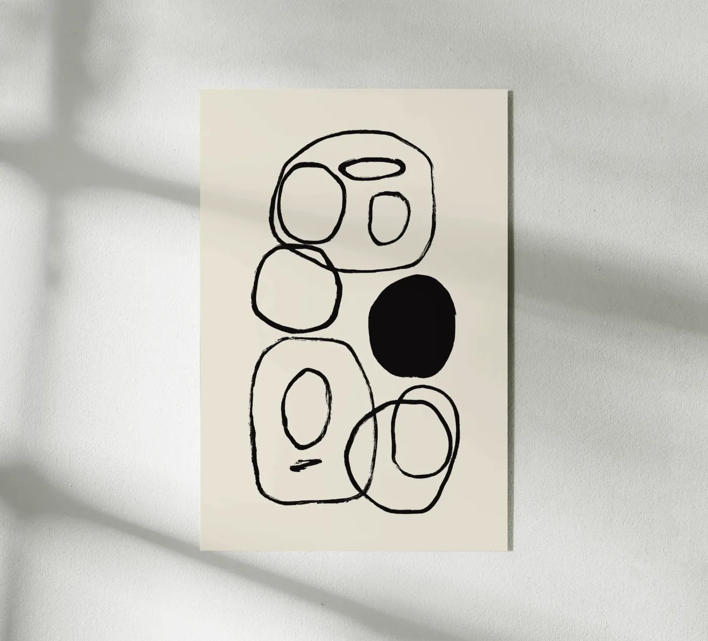 Echo Lines No 26 Acryl-Glas von treechild