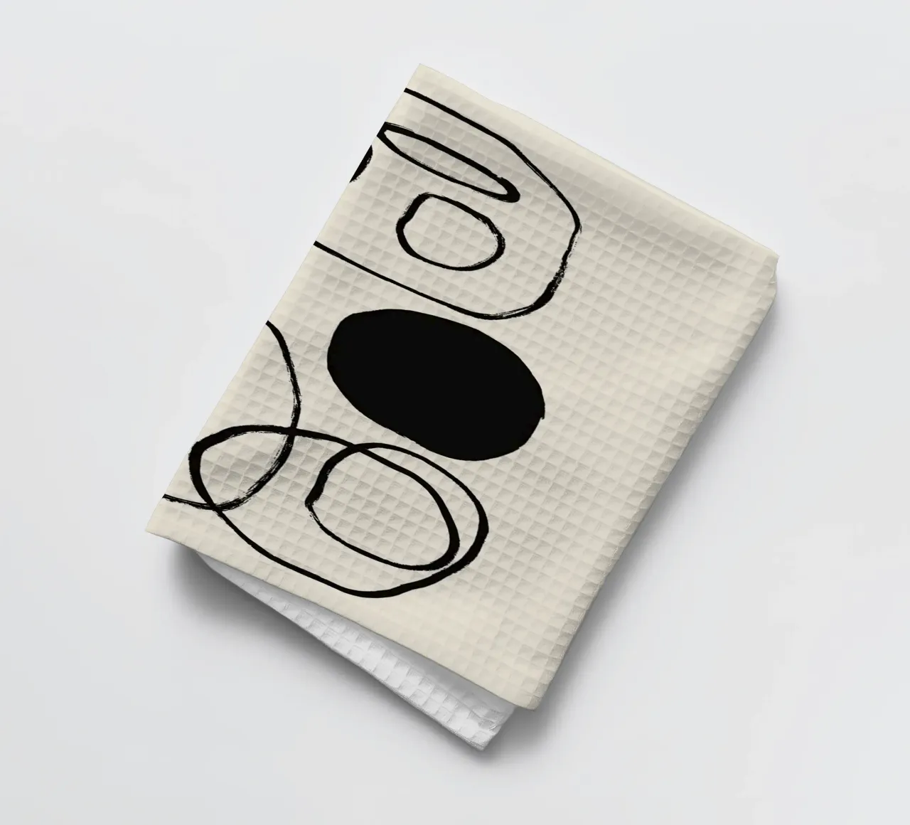 Echo Lines No 26 canovaccio da cucina da treechild