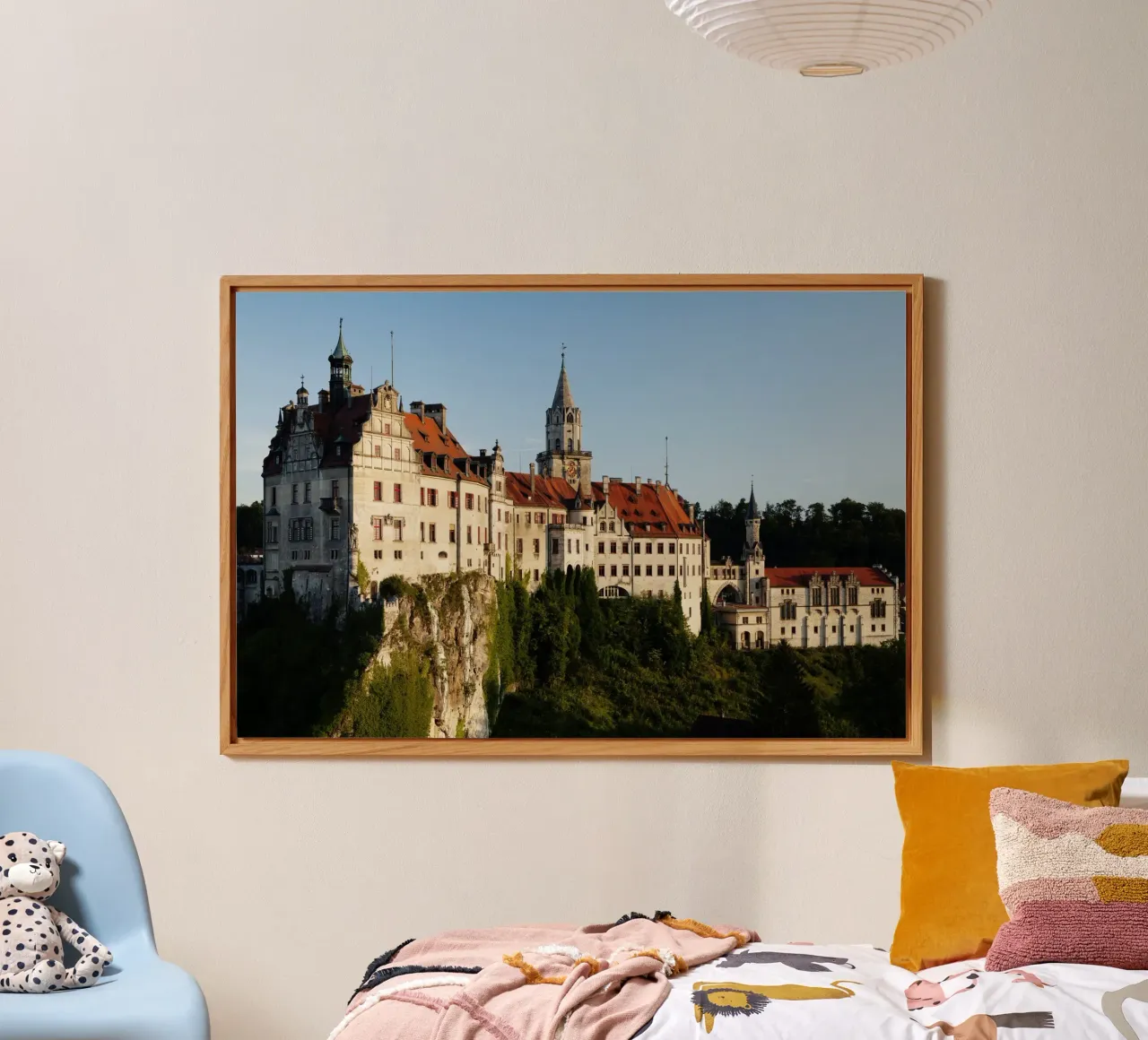 Castello di Sigmaringen, Baden Württemberg alluminio dibond da fotokunst