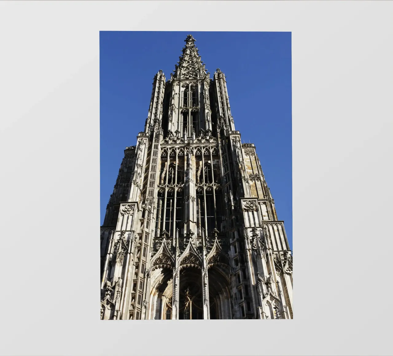 Cattedrale di Ulm telo in pvc da Simon Koy