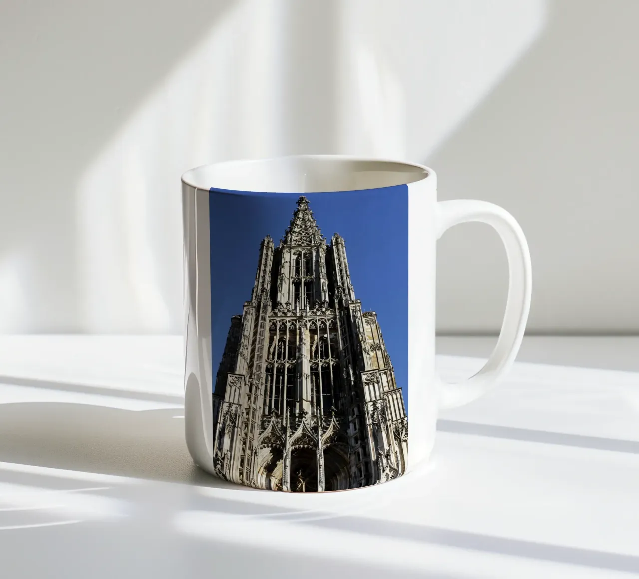 Cattedrale di Ulm tazza in ceramica da Simon Koy