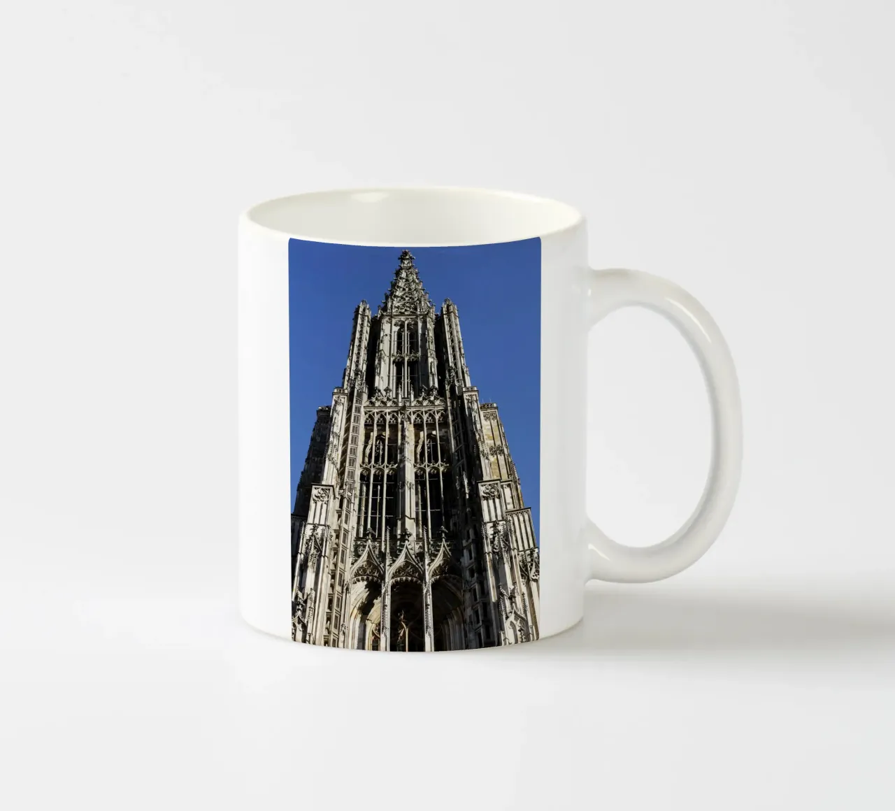 Cattedrale di Ulm tazza in ceramica da Simon Koy