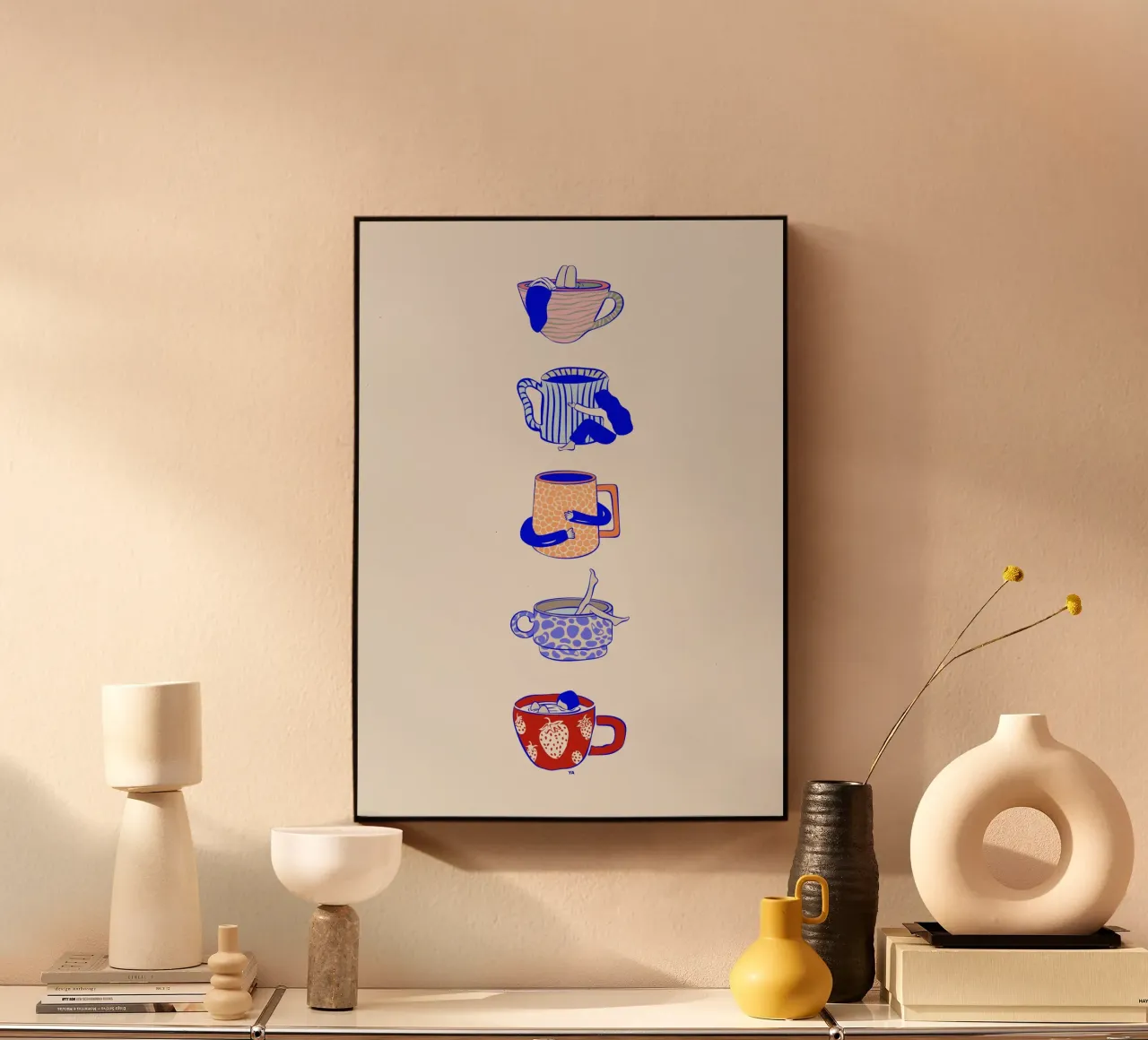 Tasses acrylic glass by Lise.ya