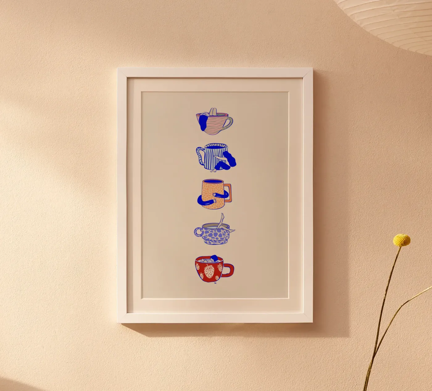 Tasses Poster von Lise.ya