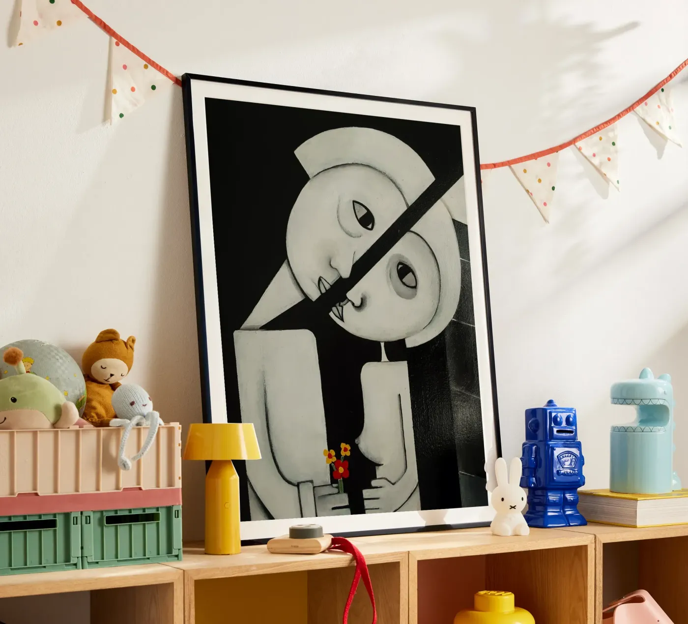 Couple Poster von Leslie Greenrod