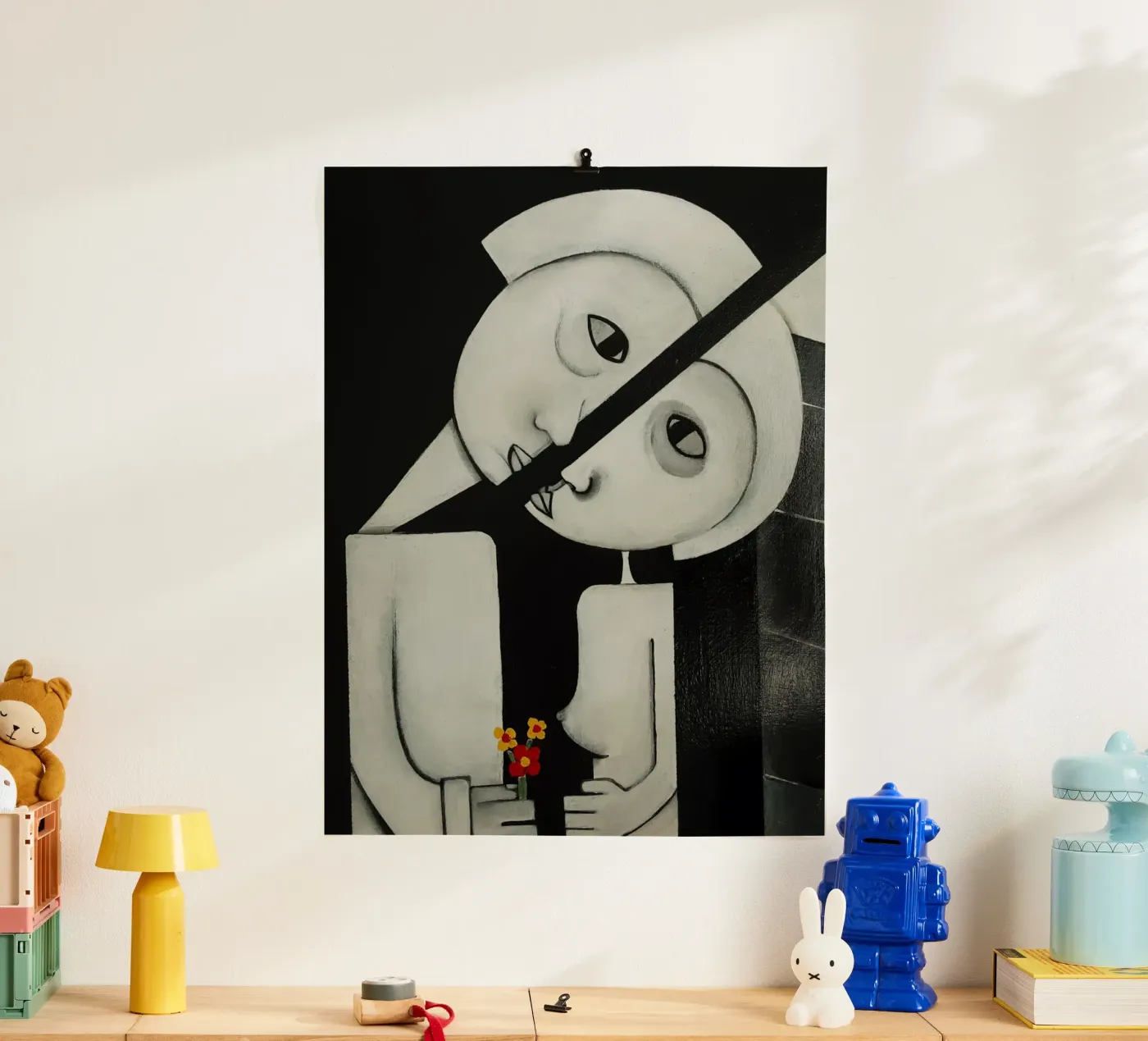 Couple Poster von Leslie Greenrod