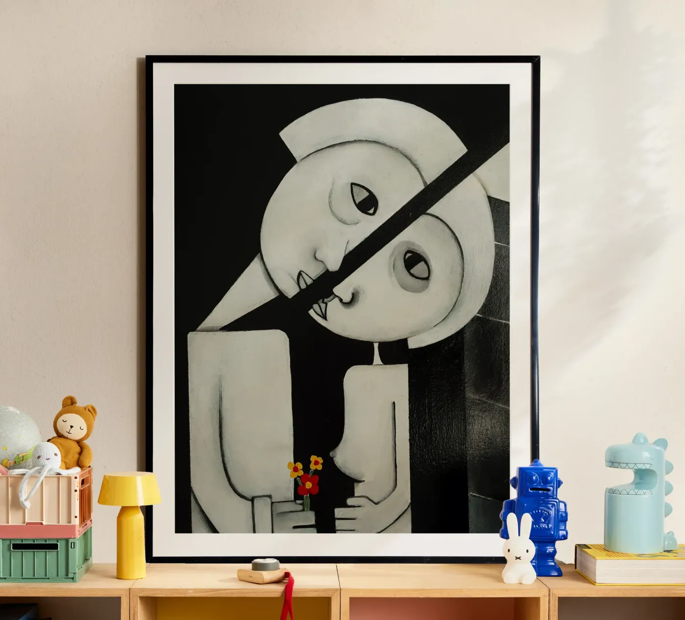 Couple Poster von Leslie Greenrod