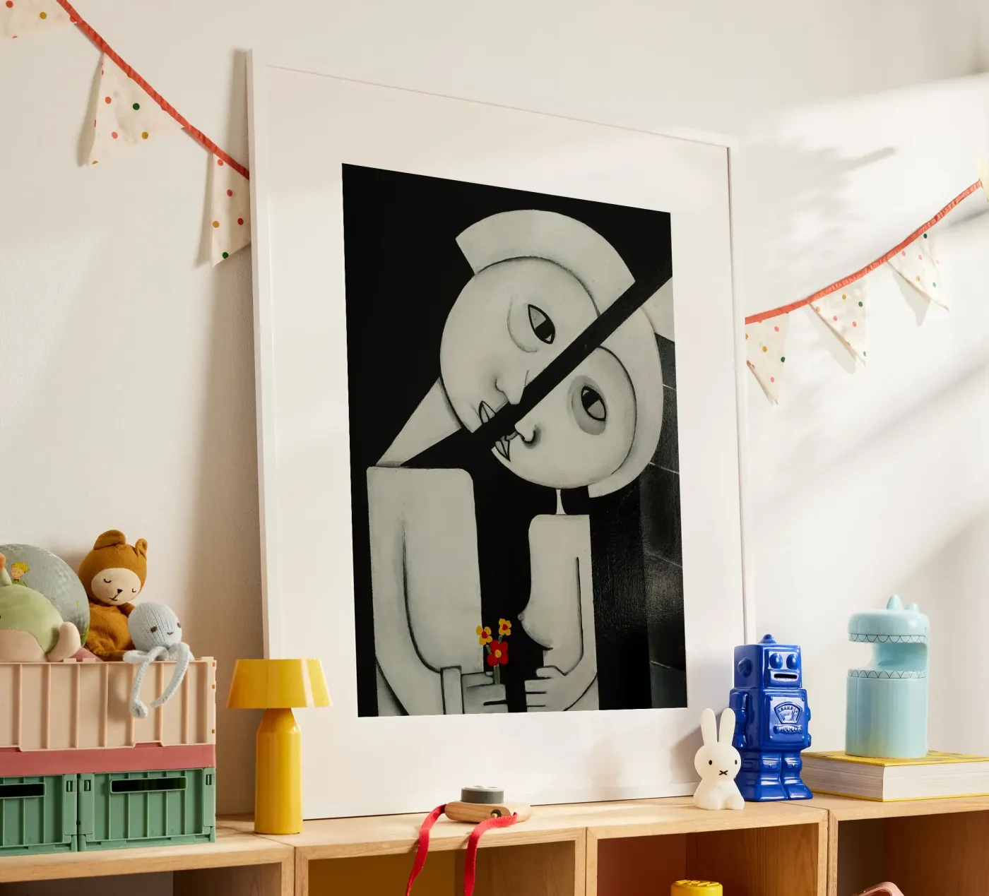 Couple Poster von Leslie Greenrod