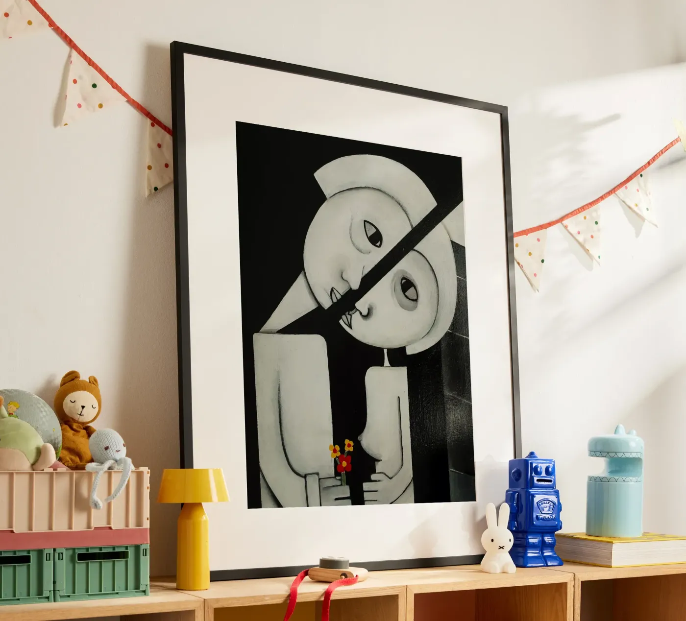 Couple poster by Leslie Greenrod