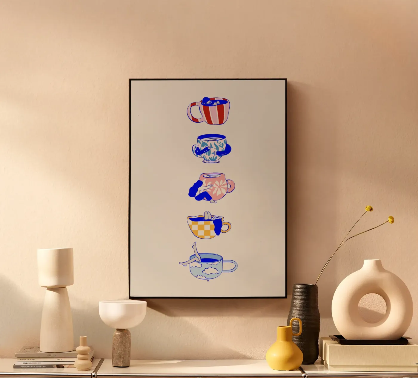 Tasses plexiglas de Lise.ya