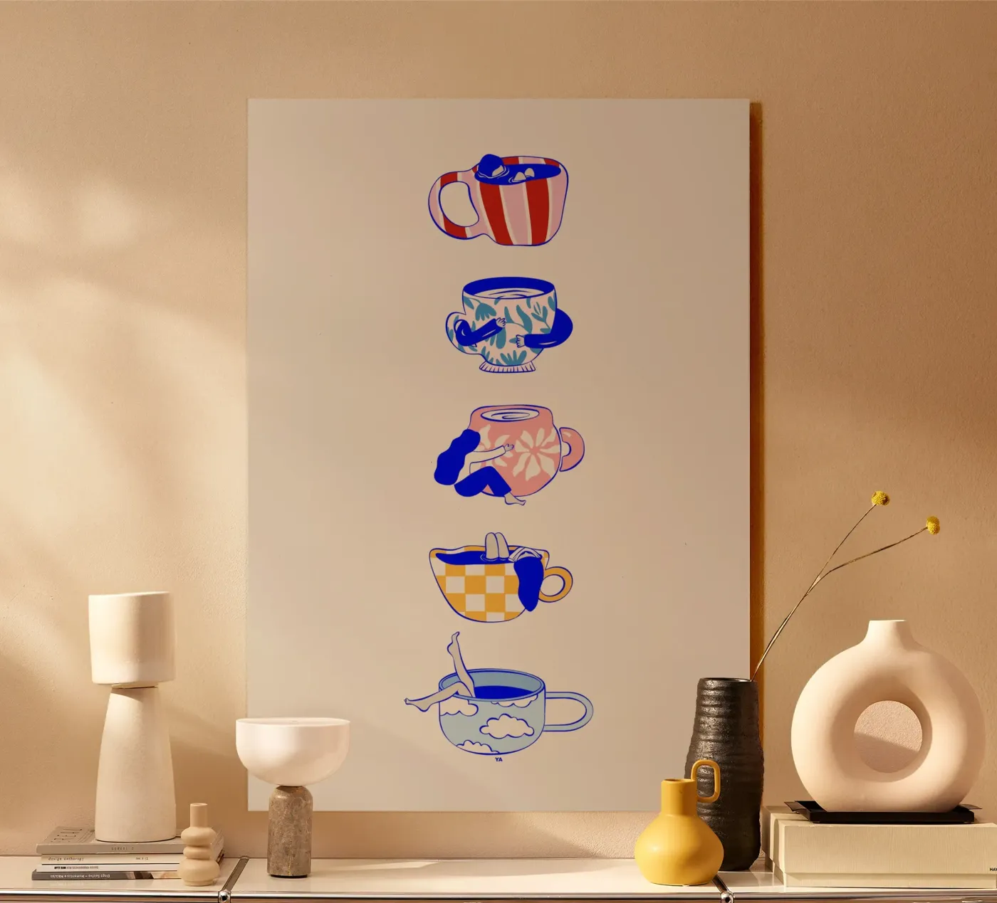 Tasses plexiglas de Lise.ya