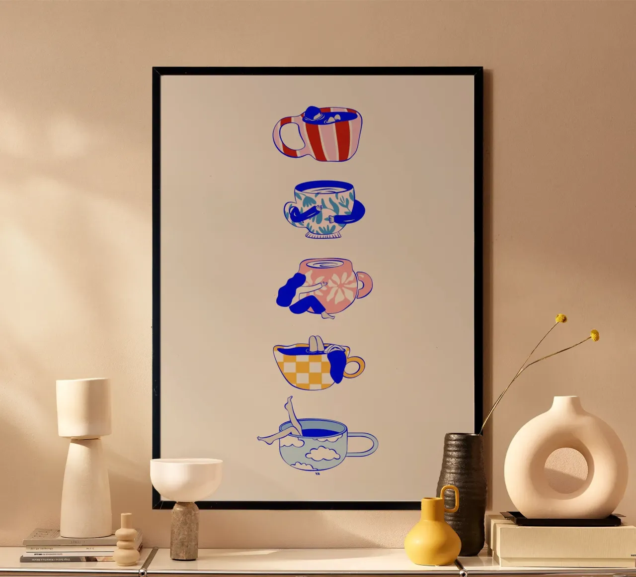 Tasses poster da Lise.ya