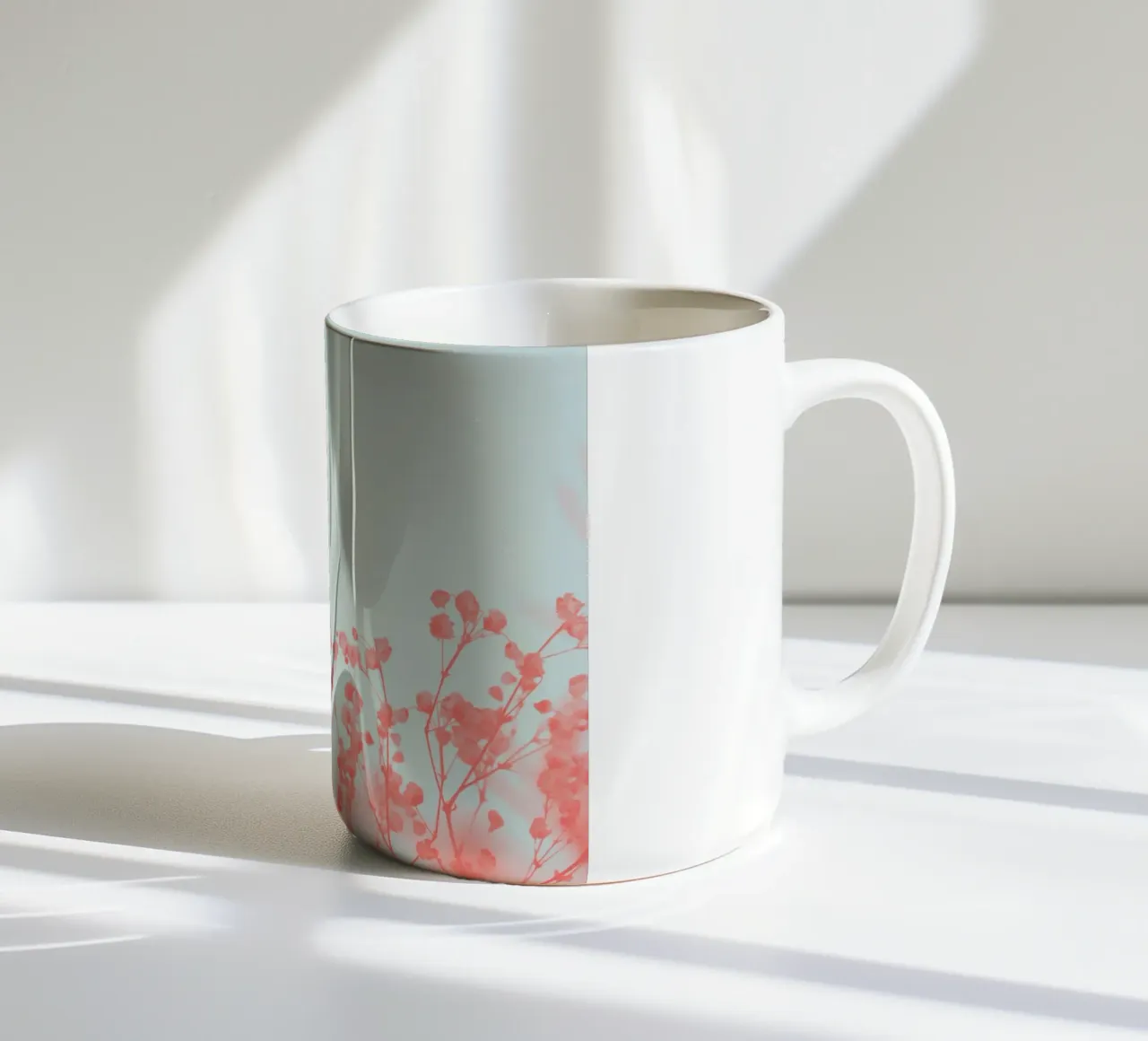 Il coraggio sta nella dolcezza tazza in ceramica da Jana Leonenkov Art