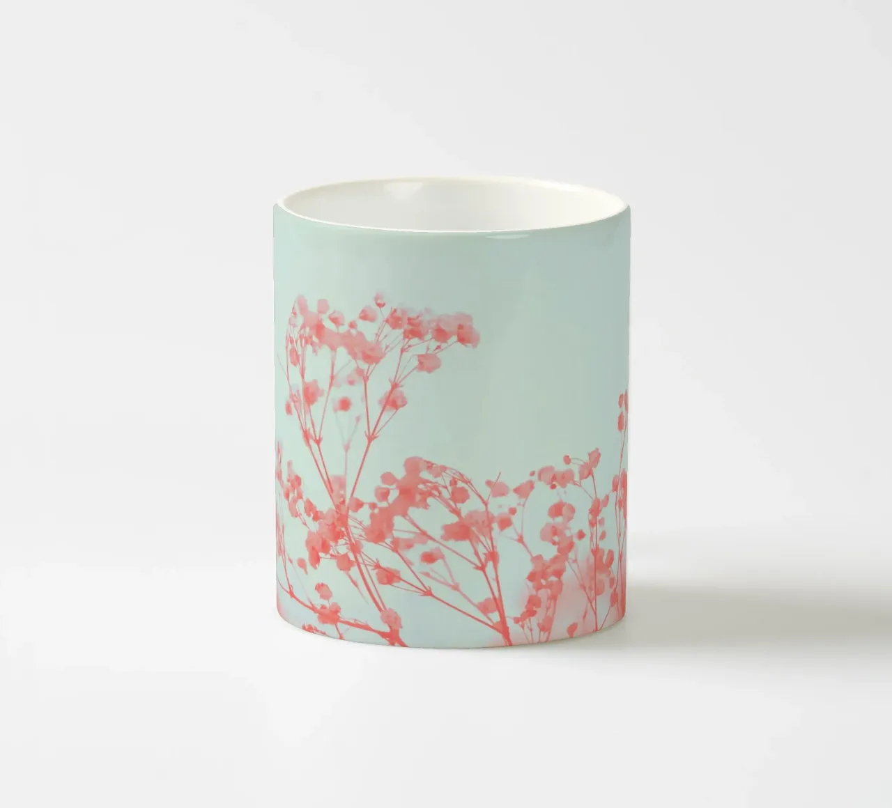 Il coraggio sta nella dolcezza tazza in ceramica da Jana Leonenkov Art