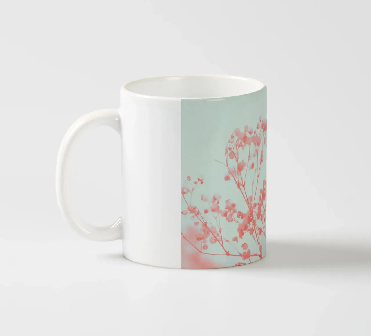 Il coraggio sta nella dolcezza tazza in ceramica da Jana Leonenkov Art
